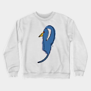 Bird blue, small Crewneck Sweatshirt